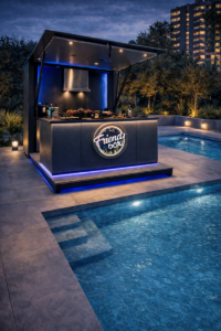 Friend's Box Cuisine extérieure inox et métallique