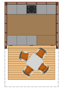 friend's box cuisine extérieure cuisine d'extérieure jardin