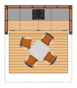 friend's box cuisine extérieure cuisine d'extérieur jardin