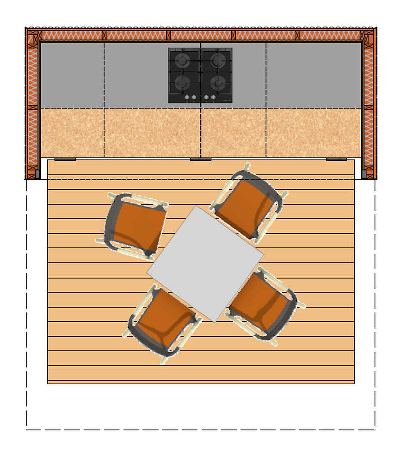 friend's box cuisine extérieure cuisine d'extérieur jardin